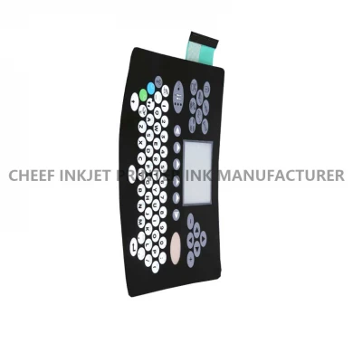 Inkjet printer spare parts A series large screen English Keyboard cover film 36676 for Domino inkjet printer