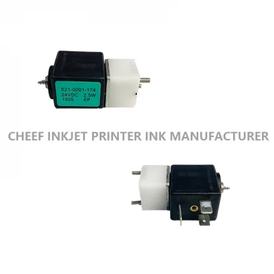 Ersatzteile für Tintenstrahldrucker WB521-0001-174 MAGNETVENTIL 3-PORT (VENTILE V3 UND V7) für Videojet-Tintenstrahldrucker