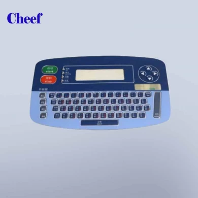 Membrane de clavier chinois PL1434 utilisé pour les pièces de machines d'impression linx 4900 cij