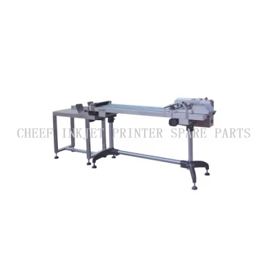 Máquina de paginación máquina de alimentación y recepción bolsa de embalaje línea de montaje mesa transportadora impresora de inyección de tinta cinta transportadora