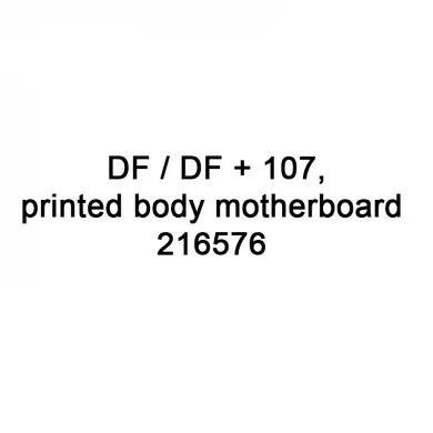 TTO Repuestos DF / DF + 107 Placa base del cuerpo impreso 216576 para la impresora de VideoJet TTO