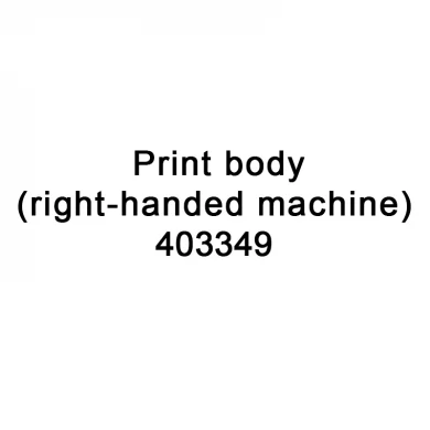 TTO spare parts Print body for right-handed machine 403349 for Videojet TTO 6210 printer