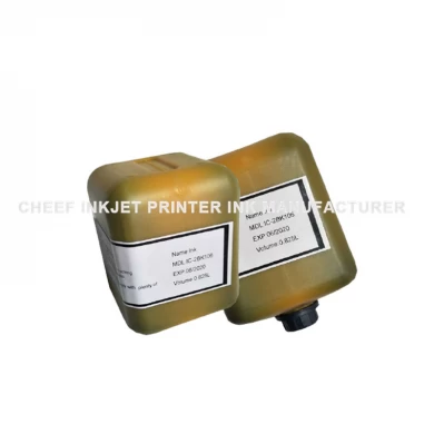 Schwarze Tinte Tintenstrahl-Tinte IC-2BK106 für Domino-Inkjet-Drucker