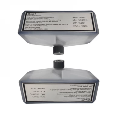 Lösungsmittel für Tintenstrahldrucker-Verbrauchsmaterialien MC-299YL Öko-Drucker-Lösungsmittel für Domino