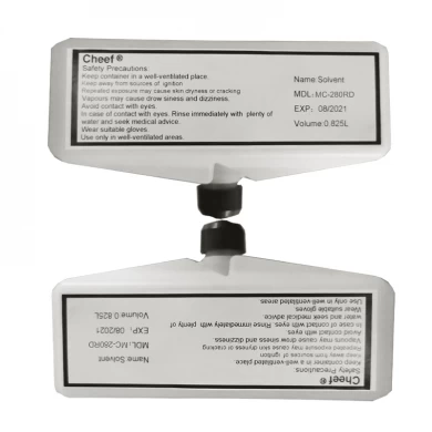 materiali di consumo per stampanti coloranti solvente inchiostro solvente MC-280RD per Domino