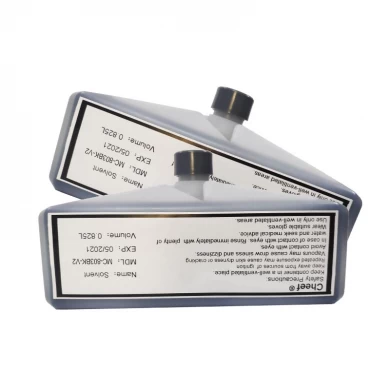 Lösungsmittelfarbstoffe für Druckerverbrauchsmaterialien MC-803BK-V2 Tintenlösungsmittel für Domino