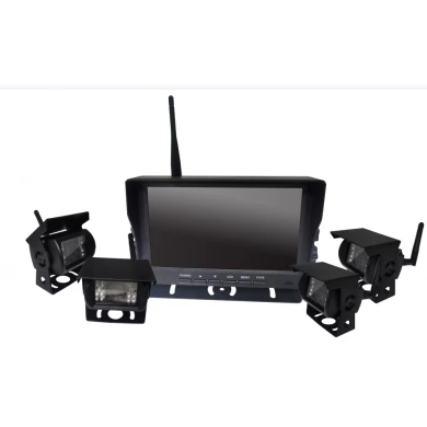 Super wireless WIFI HD 4-way 7-inch all-in-one car kit RCM-PWM7F