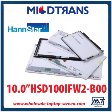 10.0 "Hannstar WLED-Hintergrundbeleuchtung Laptop-LED-Panel HSD100IFW2-B00 1024 × 600 cd / m2 180 C / R 500: 1