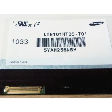 10.1 "SAMSUNG WLED arka dizüstü LED ekran LTN101NT05-L01 1024 × 600 cd / m2 200 ° C / R 300: 1