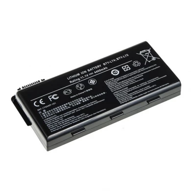 10.8v 4400mAh BTY-L74 Batteria per laptop MSI L74 L75 A5000 A6000 CX500 CX500DX CX705X CX623 EX460 EX610 CX700 CX620 Batteria