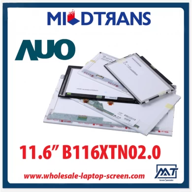 11.6 "AUO WLED-Hintergrundbeleuchtung Laptop TFT LCD B116XTN02.0 1366 × 768 cd / m2 200 C / R 500: 1