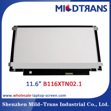 11.6" AUO WLED backlight notebook TFT LCD B116XTN02.1 1366×768 cd/m2 220 C/R 500:1