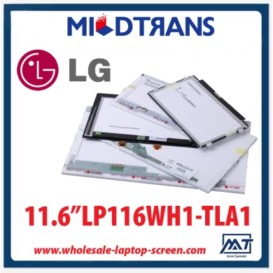11.6 "LG Display affichage LED portable WLED de rétroéclairage LP116WH1-TLA1 1366 × 768 cd / m2 200 C / R 300: 1