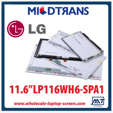 11.6 "LG العرض دفتر WLED الخلفية TFT LCD LP116WH6-SPA1 1366 × 768 CD / M2 300 C / R 800: 1