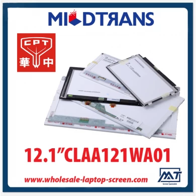 12.1 "CPT CCFL подсветка Жидкокристаллический экран портативного компьютера CLAA121WA01 1280 × 800 кд / м2 185 C / R 300: 1