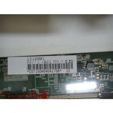 12.1 "HannStar WLED arka LED ekran dizüstü bilgisayar HSD121PHW1-A00 1366 × 768 cd / m2 200 ° C / R 500: 1