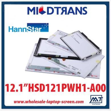 12.1 "Hannstar WLED-Backlight Notebook-Personalcomputers LED-Bildschirm HSD121PWH1-A00 1366 × 768 cd / m2 C / R