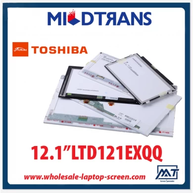 12.1 "rétro-éclairage CCFL portable TOSHIBA écran LCD de l'ordinateur personnel LTD121EXQQ 1280 × 800 cd / m2 C / R