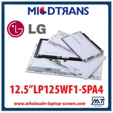 12.5" LG Display WLED backlight laptop LED screen LP125WF1-SPA4 1920×1080 cd/m2   C/R  