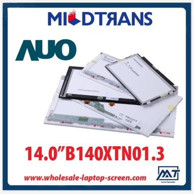 14.0 "AUO rétroéclairage WLED ordinateur portable affichage LED B140XTN01.3 1366 × 768 cd / m2 200 C / R 400: 1