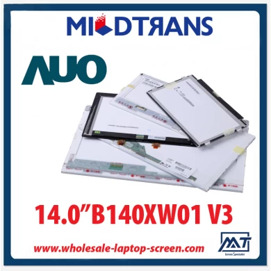 14.0「AUO WLEDバックライトノートPC LEDスクリーンB140XW01 V3は1366×768のCD /㎡200 C / R 400：1