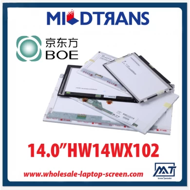 14.0 "BOE rétroéclairage WLED ordinateur portable TFT LCD HW14WX102 1366 × 768