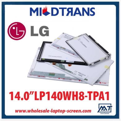 14.0" LG Display WLED backlight laptop LED screen LP140WH8-TPA1 1920×1080 cd/m2 220 C/R 600:1 