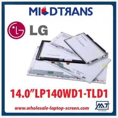 14.0" LG Display WLED backlight notebook LED screen LP140WD1-TLD1 1600×900 cd/m2 C/R
