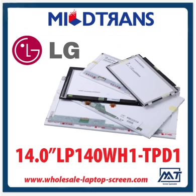 14.0 "LGディスプレイWLEDバックライトノートPC LEDパネルLP140WH1-tPD1は1366×768のCD /㎡200 C / R 300：1