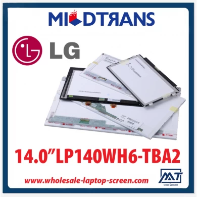 14.0" LG Display WLED backlight notebook personal computer LED panel LP140WH6-TBA2 1366×768 cd/m2 200 C/R 300:1 