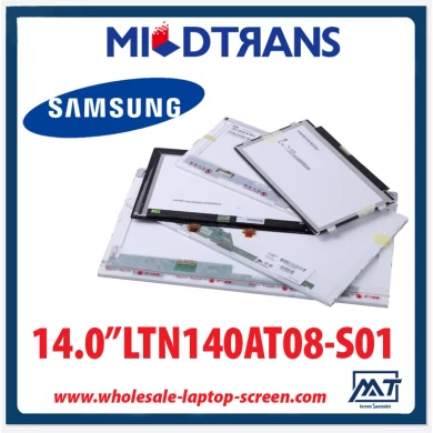 14.0 "SAMSUNG WLED الكمبيوتر المحمول الإضاءة الخلفية LED لوحة LTN140AT08-S01 1366 × 768 CD / M2 C / R