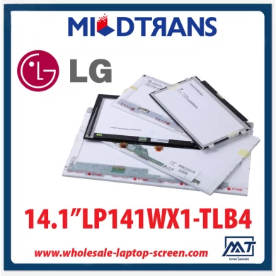 14.1 "LG Display CCFL portable de rétroéclairage écran LCD de l'ordinateur LP141WX1-TLB4 1280 × 800 cd / m2 170 C / R 400: 1