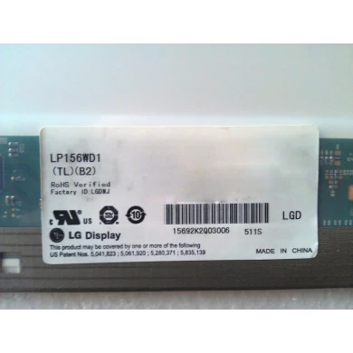 15.6" LG Display WLED backlight laptops LED panel LP156WD1-TLB2 1600×900 cd/m2 220 C/R 400:1