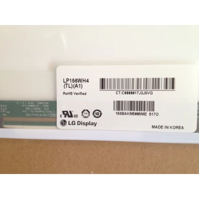 15.6 "LG Display notebook WLED backlight LED tela LP156WH4-TLA1 1366 × 768 cd / m2 220 C / R 400: 1