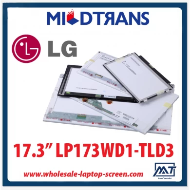 1 : 17.3 "LG 디스플레이 WLED 백라이트 노트북 PC는 1600 × 900 CD / m2 200 C / R (400)를 표시 LP173WD1-TLD3을 LED