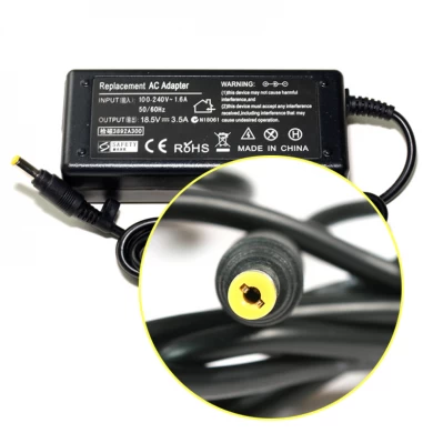 18.5 V 3.5A per HP Laptop Power Chager Adapter AS Aspire HP-6 Porto giallo