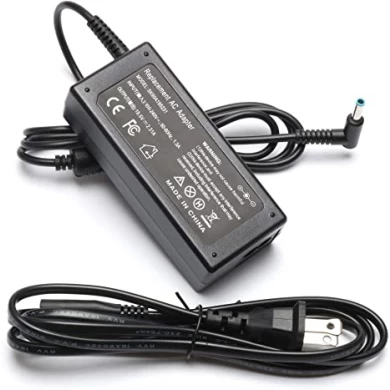 19.5V 2.31A AC Adapter for HP 14 15 Notebook Charger 14-cf0014dx 14-cf0013dx 14-df0018wm 14-df0023cl 14-dk0002dx 14-dk0022wm 15-db0011dx 15-db0015dx 15-f039wm 15-f233wm 15-r132wm Laptop Power Supply