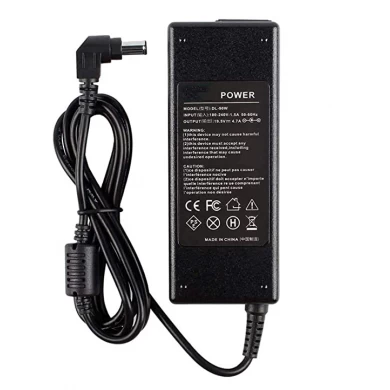 19.5V 4.7A 90W para el adaptador de CA de Sony Cable de computadora portátil PC Cable de alimentación del cable de alimentación Tamaño del conector de la fuente: 6.5x4.4mm