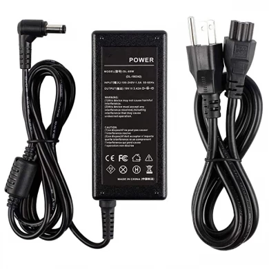 19V 3.42A 65W AC Adapter for Asus Toshiba Laptop Computer Charger Notebook PC Power Cord Supply Source Plug Connector