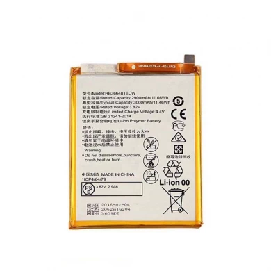Bateria de telefone celular de substituição de 3000mAh HB366481ECW para Huawei Honor 9i 9 N Bateria