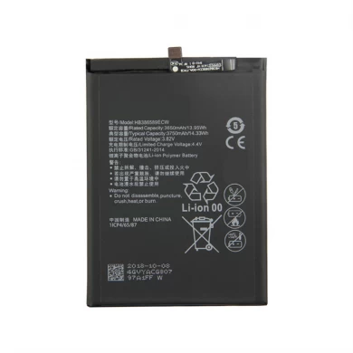 Batería de telefonía móvil de reemplazo de 3750mAh HB386589ECW para Huawei Nova 4 V20