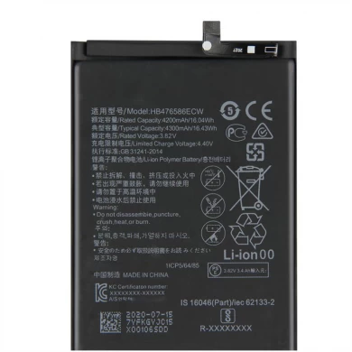 4300mAh HB476586CW Sostituzione della batteria per Huawei Honor Play 4 Telefono cellulare