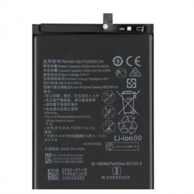 4300mAh Hb476586ECW Substituição da bateria para Huawei Honor Play 4 Celular