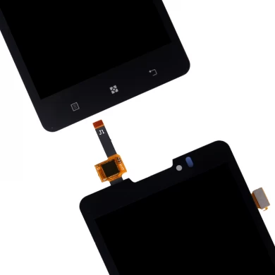 5.0 بوصة أسود لينوفو P780 شاشة LCD لمس محول الأرقام استبدال الجمعية الهاتف المحمول