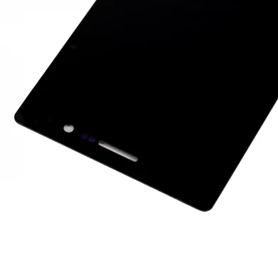 5,0 polegadas Preto / Branco Telefone Móvel LCD Display para Huawei Ascend P7 LCD Touch Tela