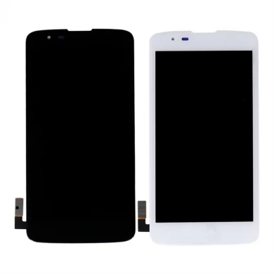 5.0 "Montaje digitalizador táctil LCD de reemplazo del teléfono para LG K8 K350 Pantalla de visualización con marco