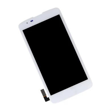 5.0 "استبدال الهاتف lcd اللمس محول الأرقام الجمعية ل LG K8 K350 عرض شاشة مع الإطار