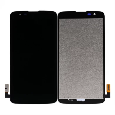 5.0 "전화 교체 LCD 터치 디지타이저 어셈블리 LG K8 K350 프레임이있는 디스플레이 화면