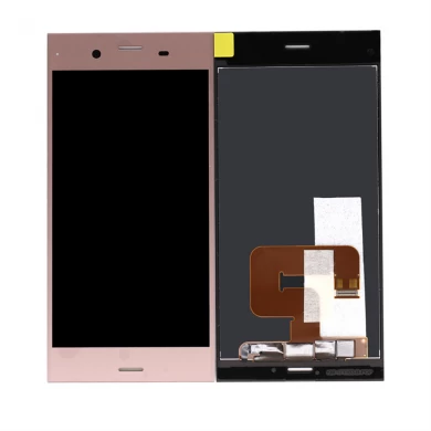 5.2 "Sony Xperia XZ1 LCDディスプレイタッチスクリーンデジタイザのためのピンクの携帯電話のLCDアセンブリ