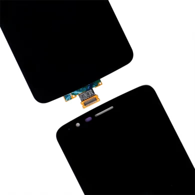 5.3 인치 LG X 전원 K220 LCD 터치 스크린 디지타이저 어셈블리 교체 프레임 블랙
